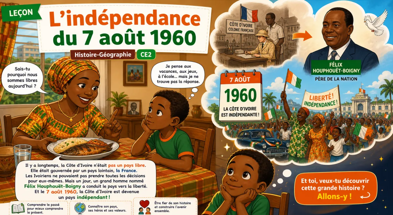 L'indépendance du 7 août 1960