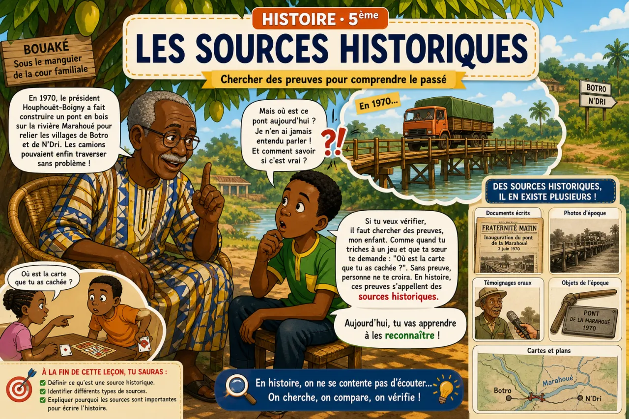 Les sources historiques