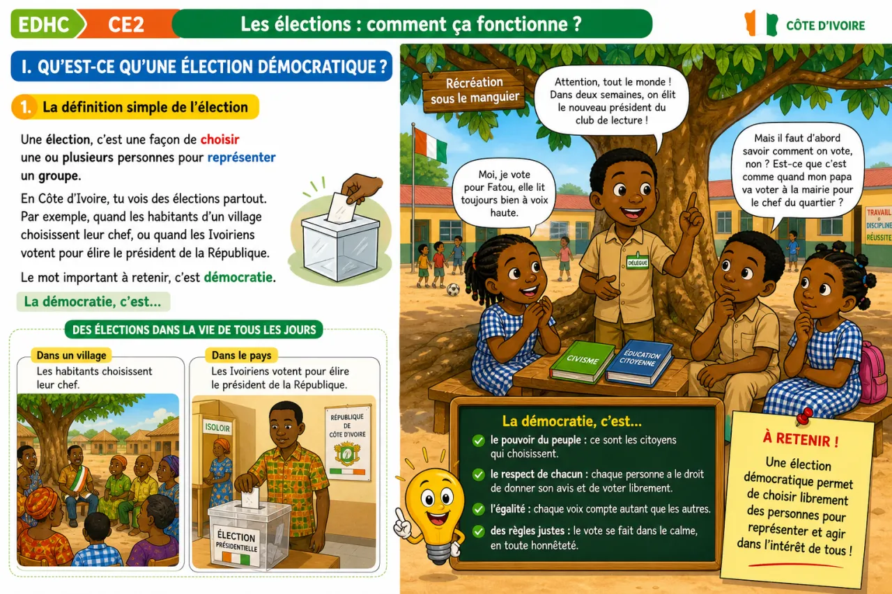 Les élections : comment ça fonctionne ? — illustration
