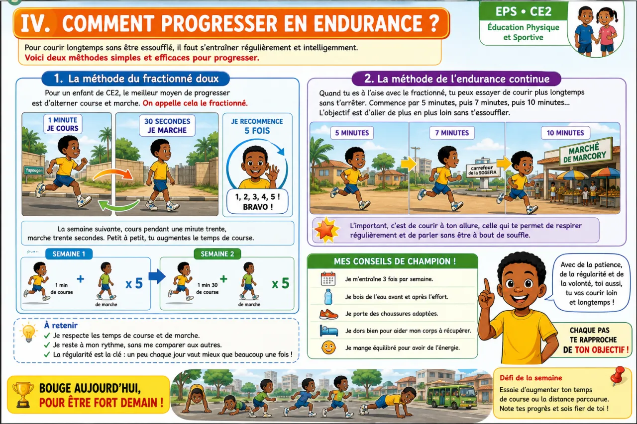 Développer son endurance par le footing — illustration