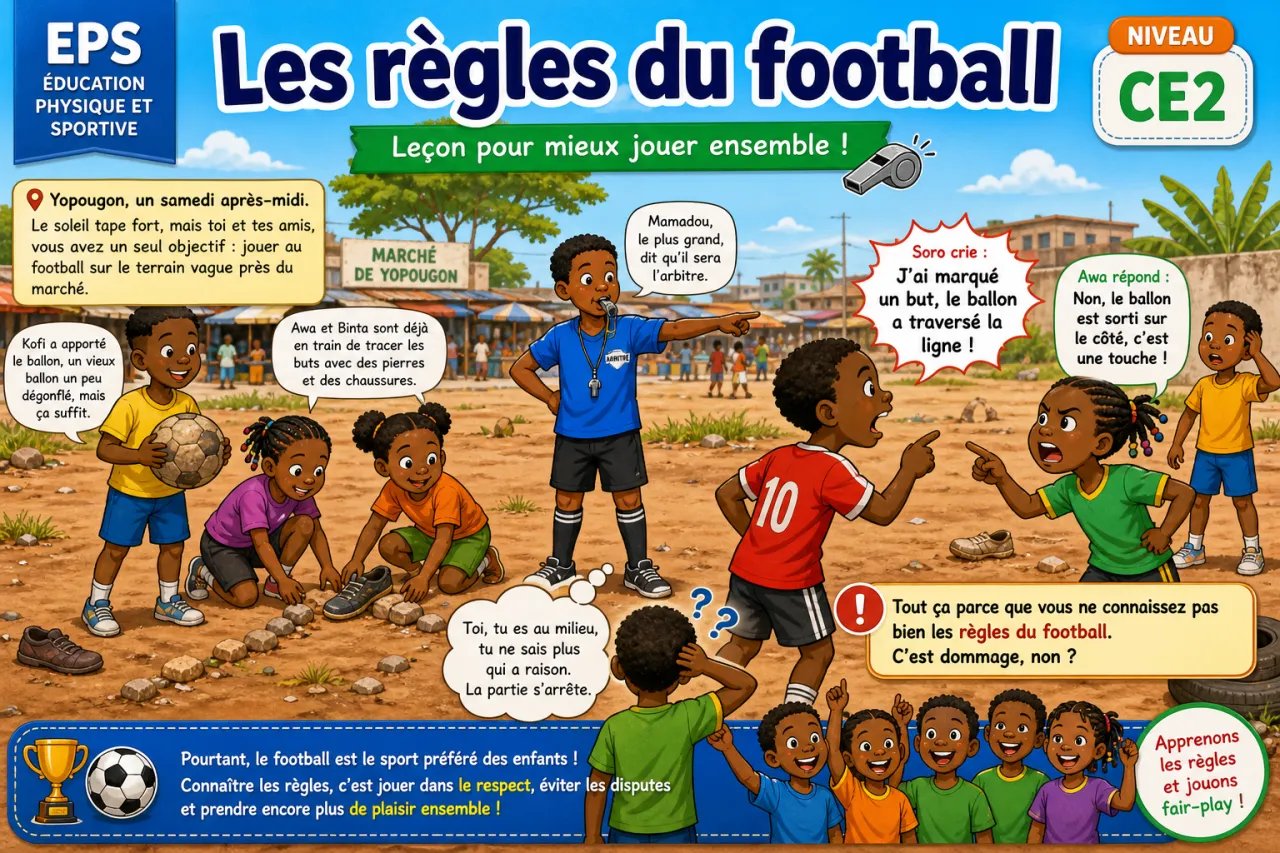 Les règles du football