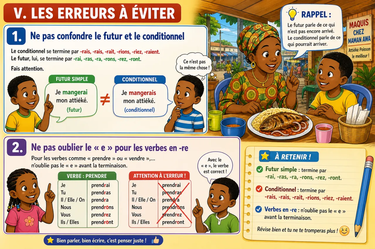Le futur simple : conjugaison et emploi — illustration