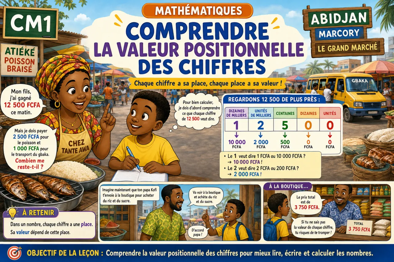 Comprendre la valeur positionnelle des chiffres