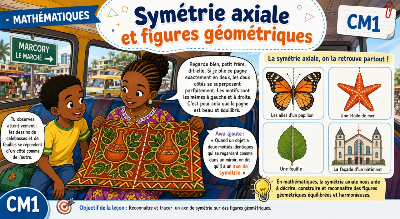Symétrie axiale et figures géométriques