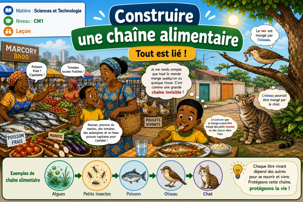 Construire une chaîne alimentaire