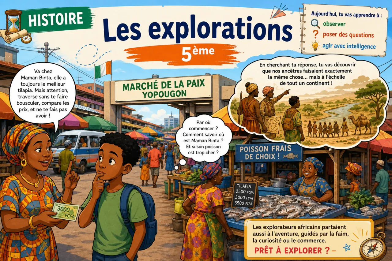 Les explorations