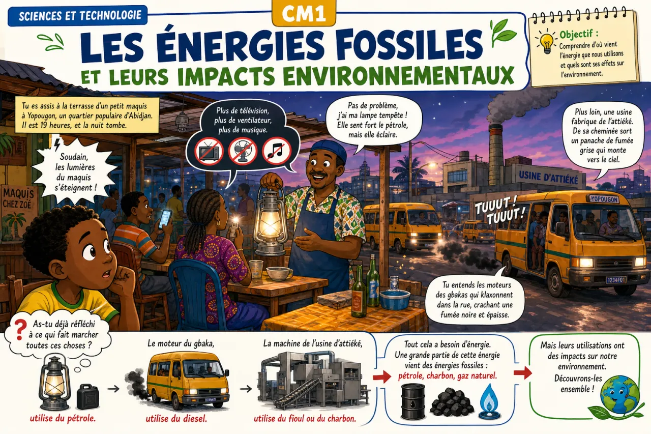 Les énergies fossiles et leurs impacts environnementaux