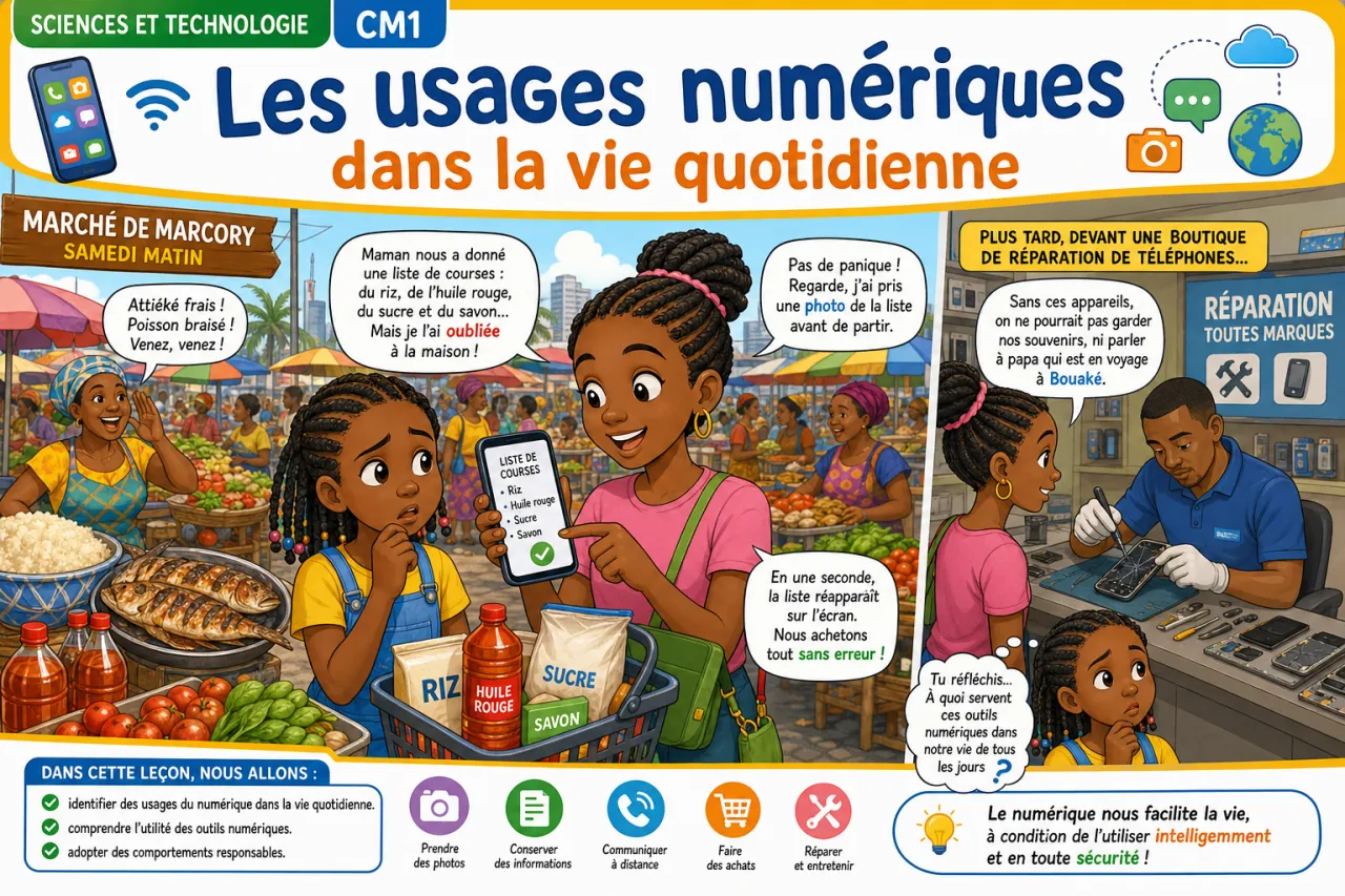 Les usages numériques dans la vie quotidienne
