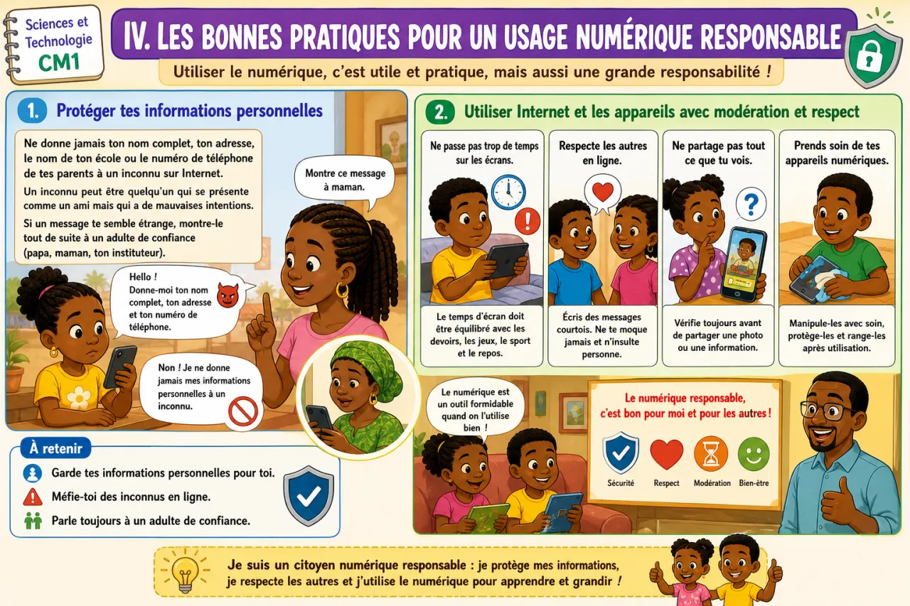 Les usages numériques dans la vie quotidienne — illustration