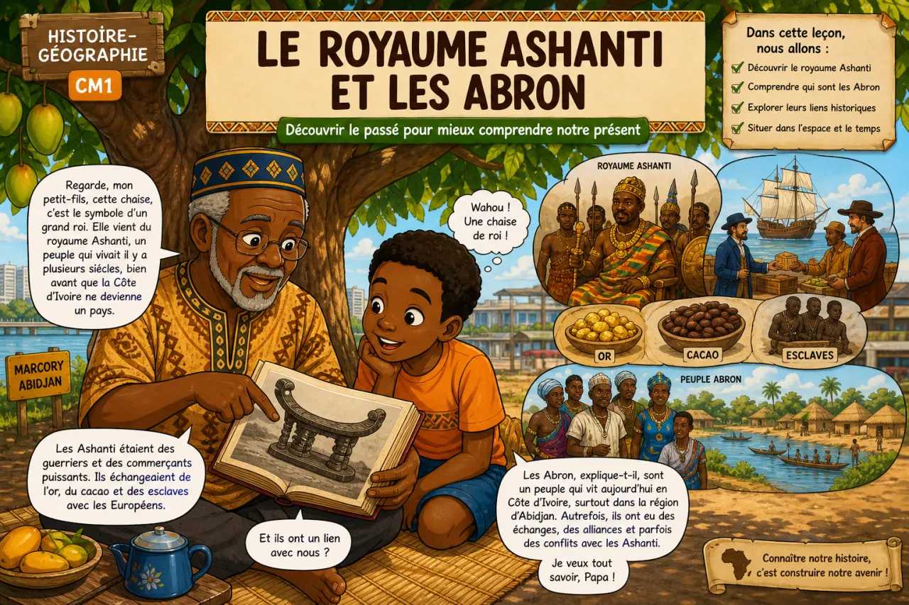 Le royaume Ashanti et les Abron
