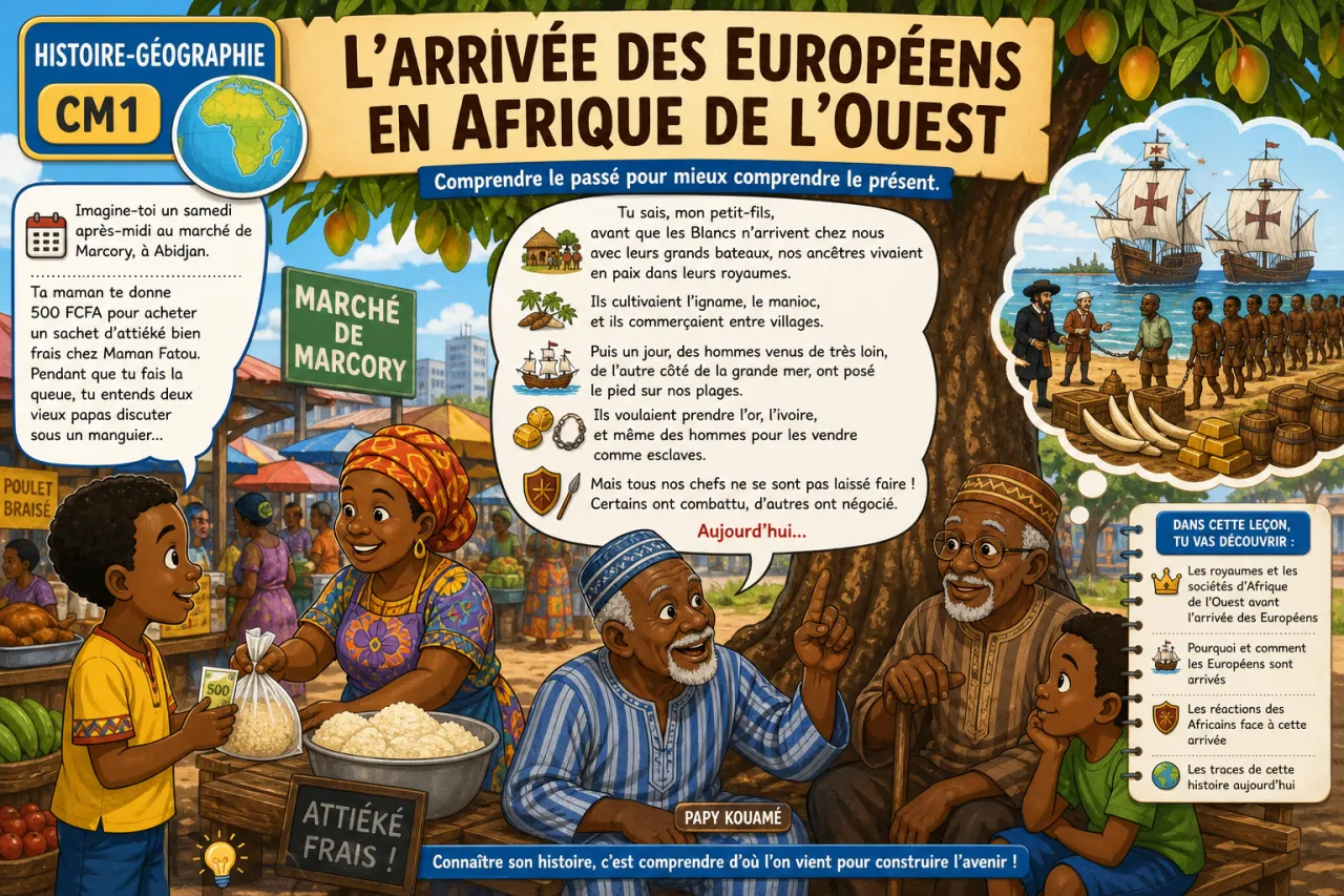 L'arrivée des Européens en Afrique de l'Ouest