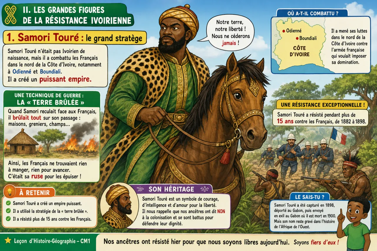 La résistance des chefferies ivoiriennes — illustration