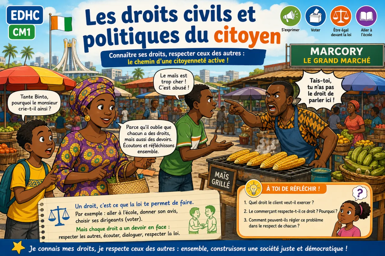 Les droits civils et politiques du citoyen