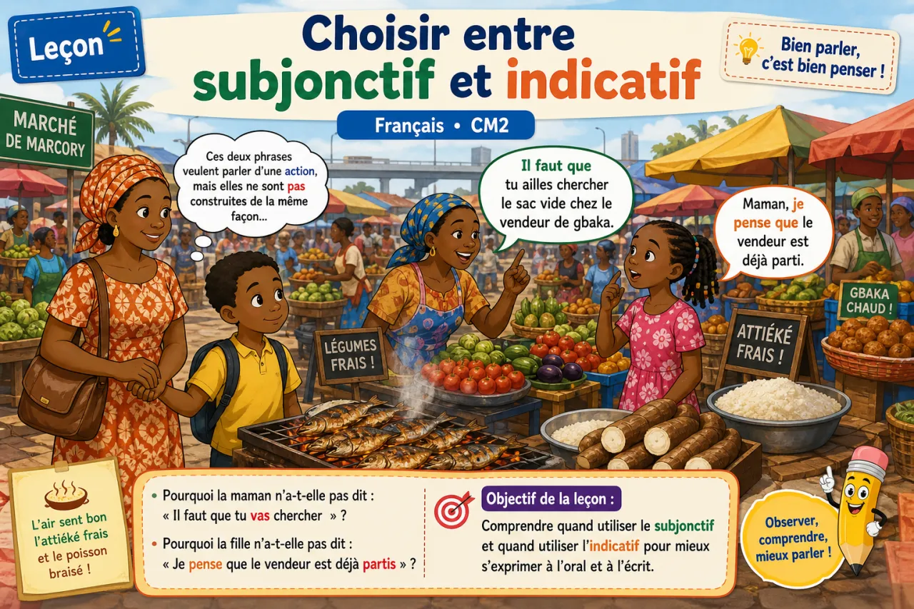 Choisir entre subjonctif et indicatif