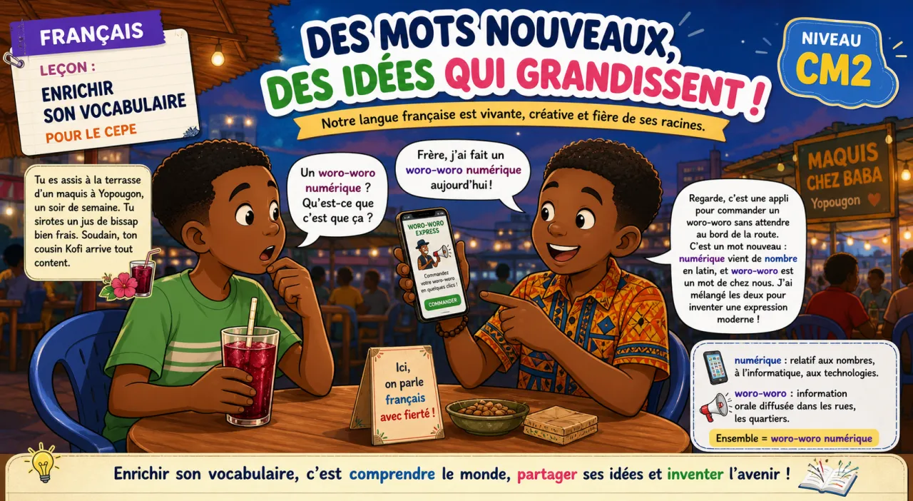 Enrichir son vocabulaire pour le CEPE