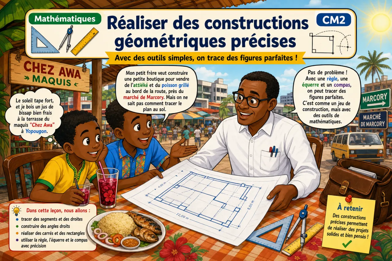 Réaliser des constructions géométriques précises