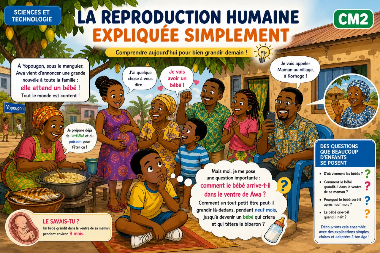 La reproduction humaine expliquée simplement