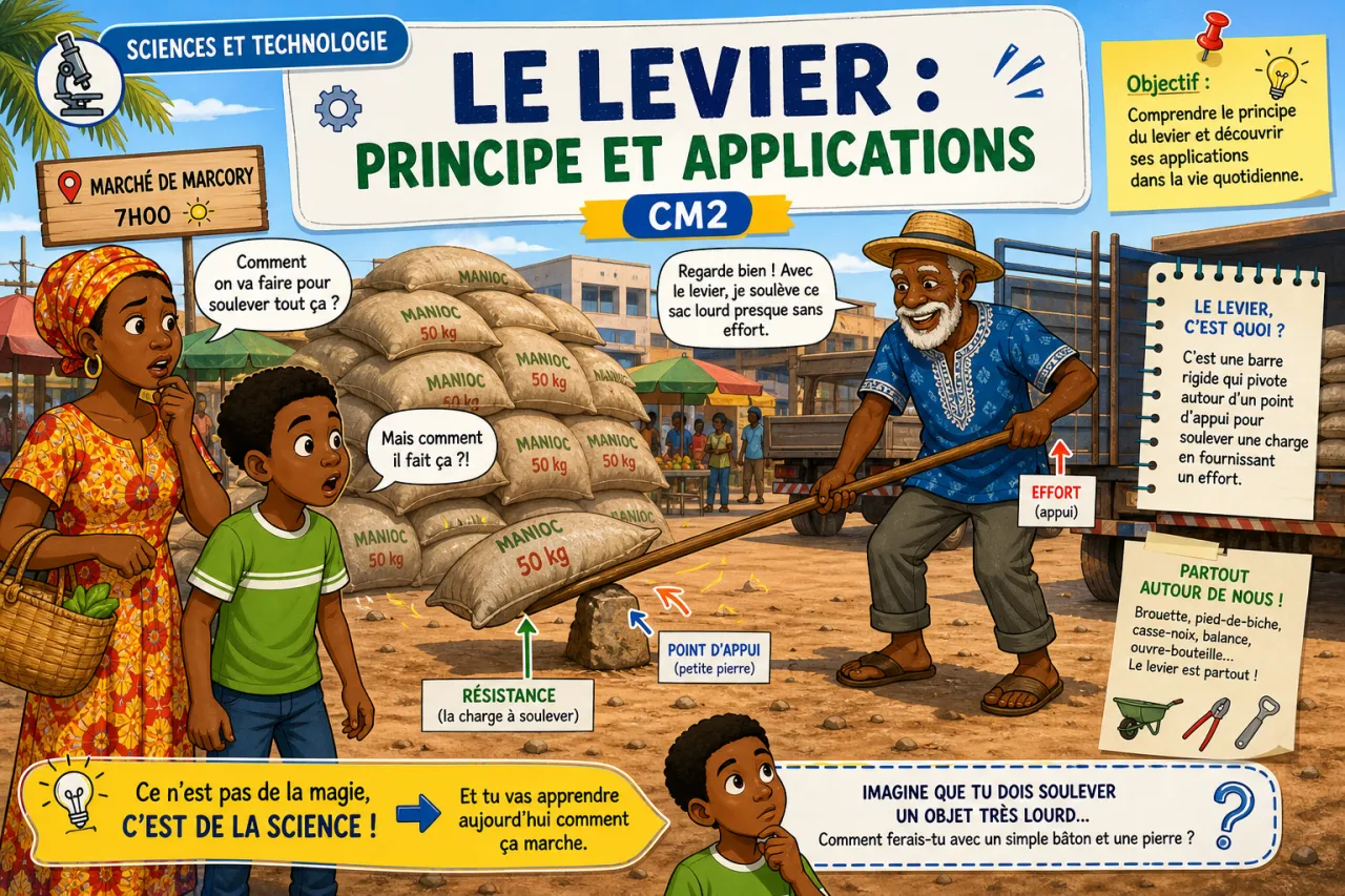 Le levier : principe et applications
