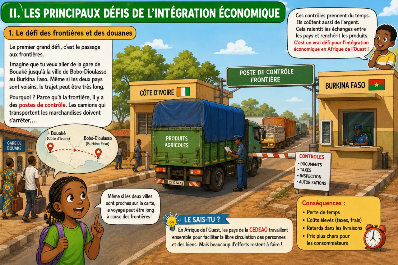 Les défis de l'intégration économique en Afrique de l'Ouest — illustration