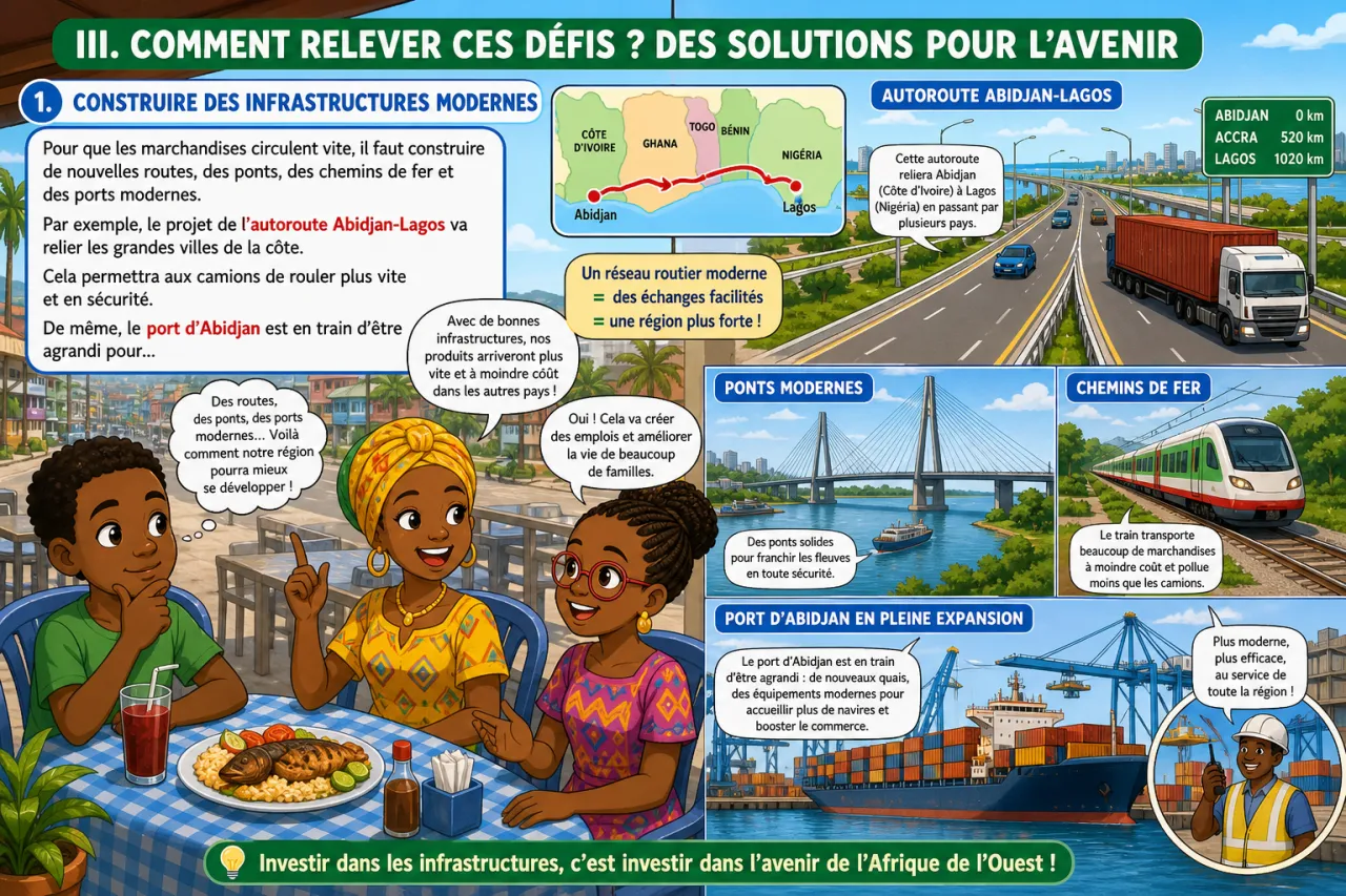 Les défis de l'intégration économique en Afrique de l'Ouest — illustration