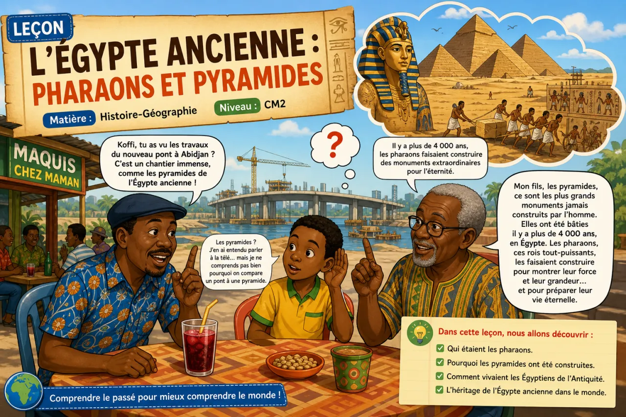 L'Égypte ancienne : pharaons et pyramides
