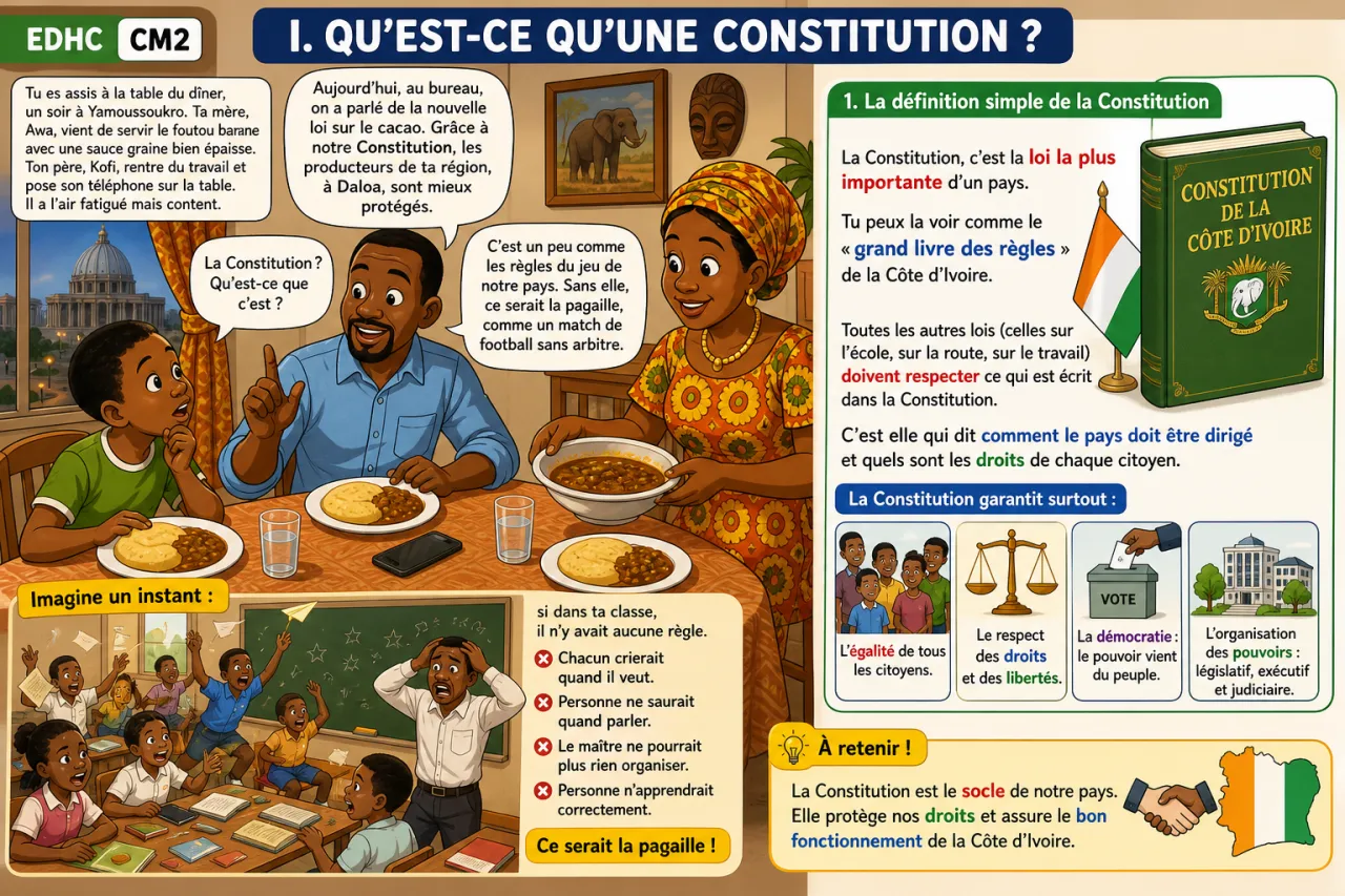 Qu'est-ce qu'une Constitution ? — illustration