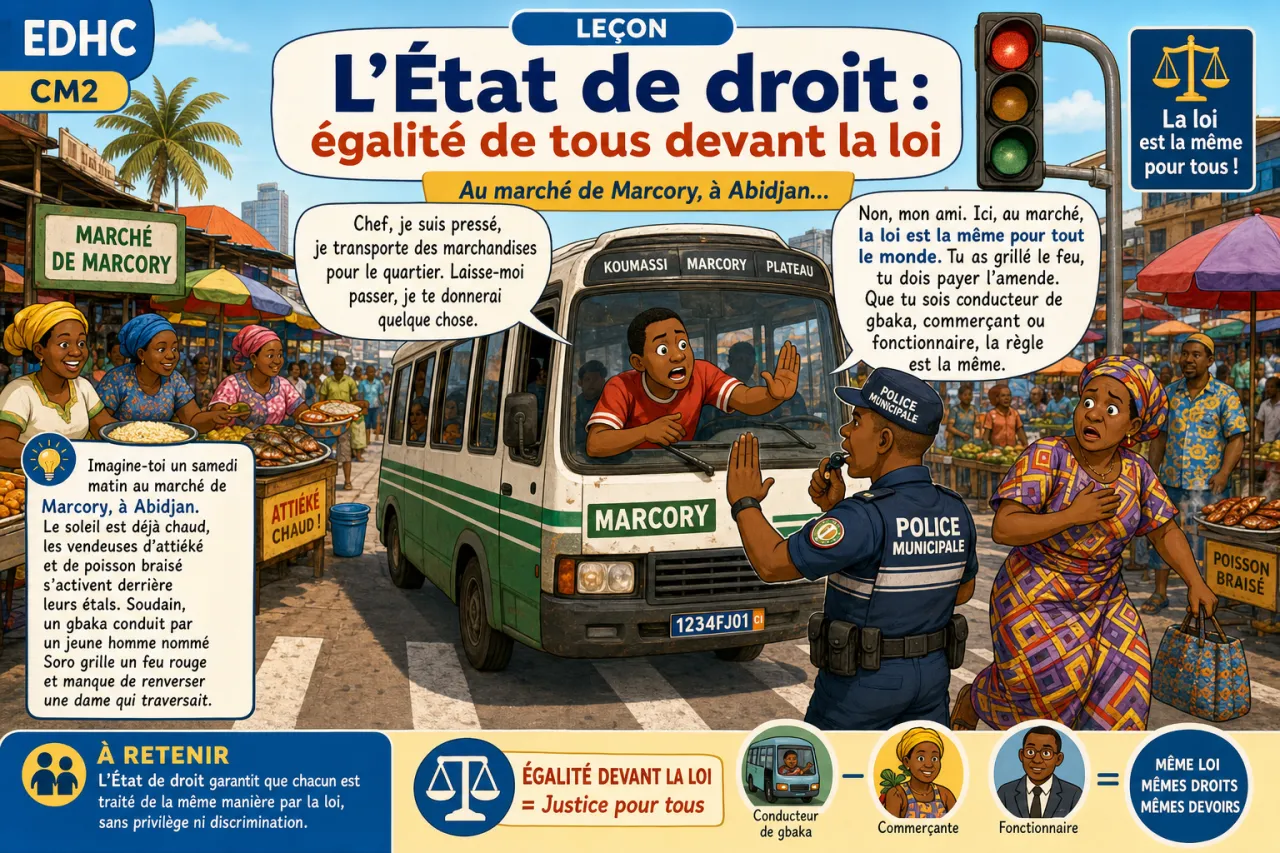 L'État de droit : égalité de tous devant la loi
