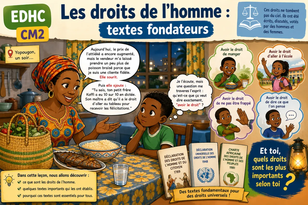 Les droits de l'homme : textes fondateurs