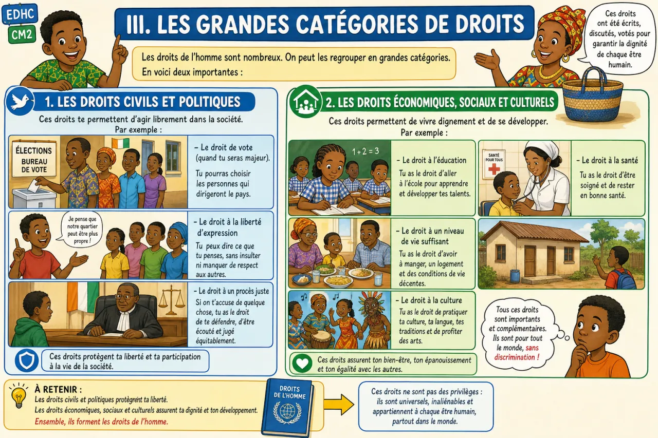Les droits de l'homme : textes fondateurs — illustration