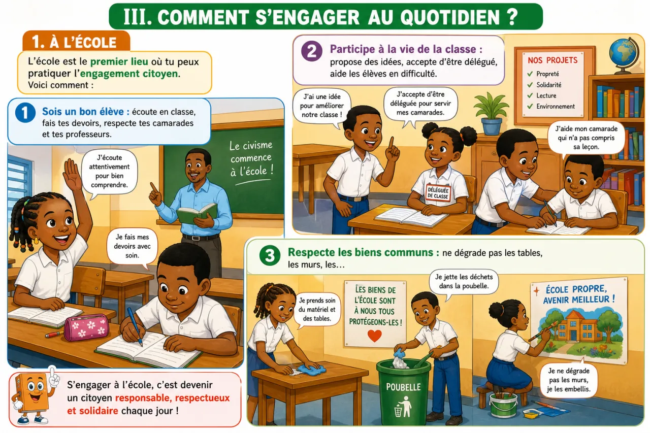 Les formes d'engagement citoyen — illustration
