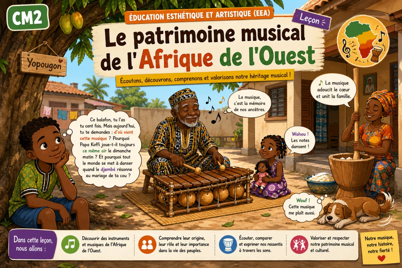 Le patrimoine musical de l'Afrique de l'Ouest