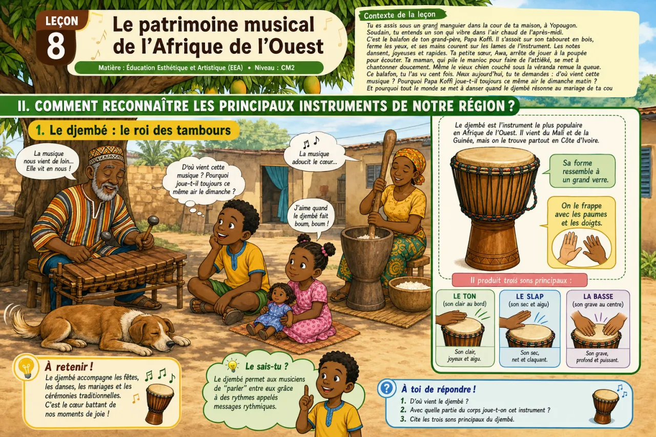 Le patrimoine musical de l'Afrique de l'Ouest — illustration