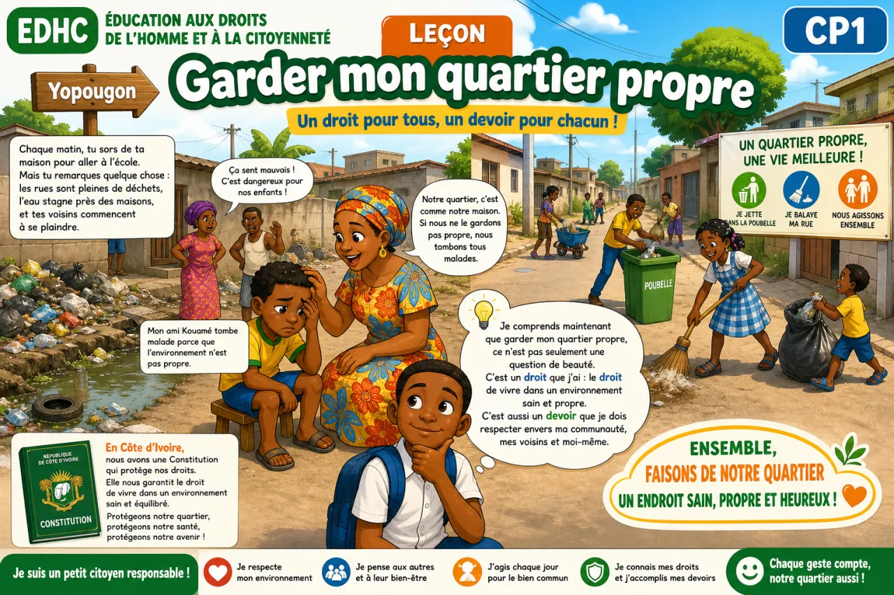 Garder mon quartier propre