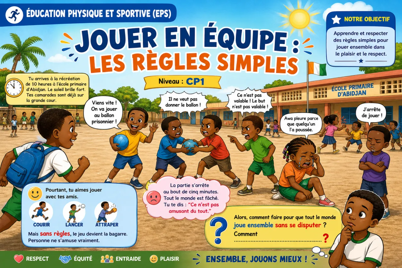 Jouer en équipe : les règles simples
