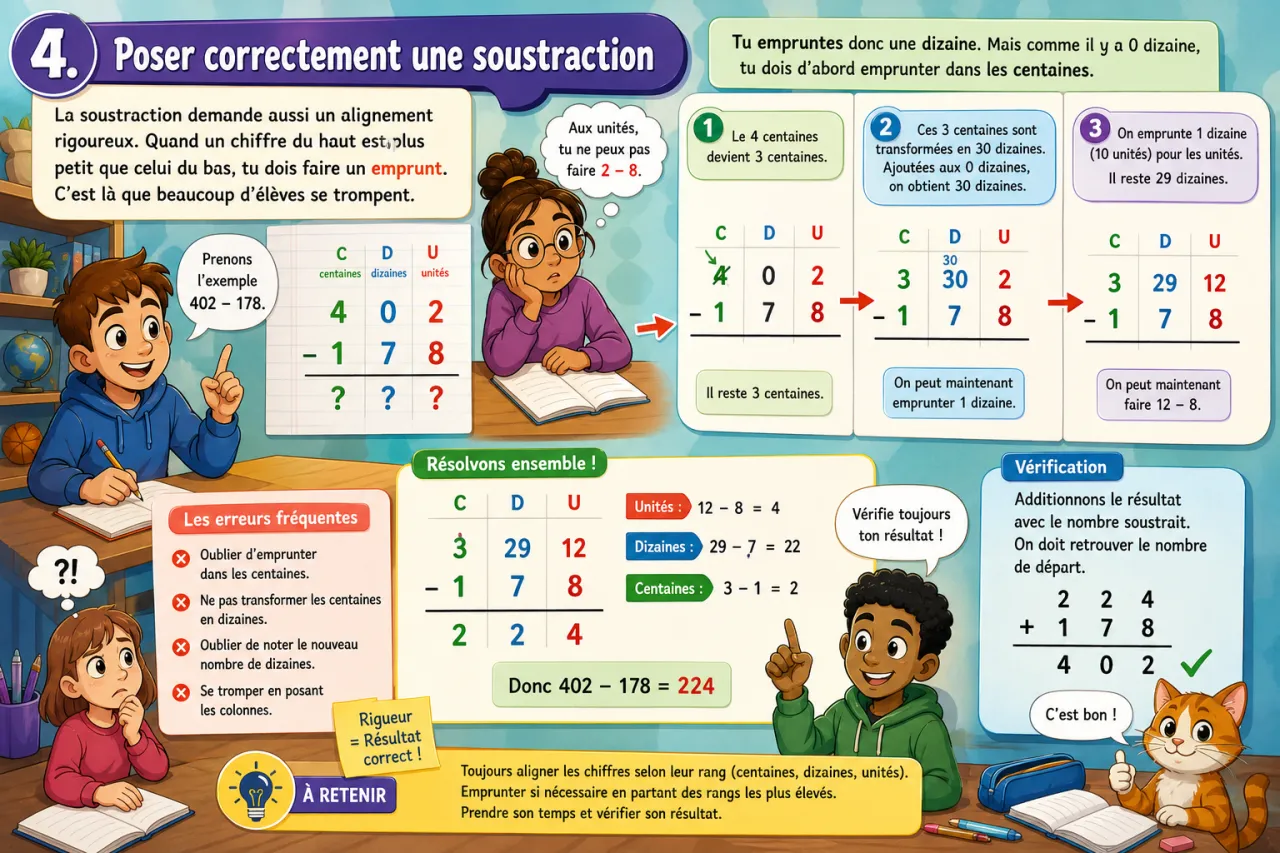 Addition et soustraction — illustration
