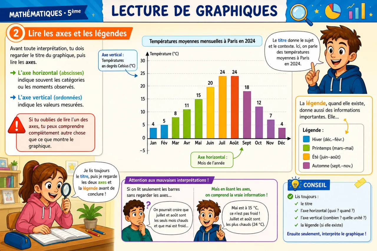 Lecture de graphiques — illustration