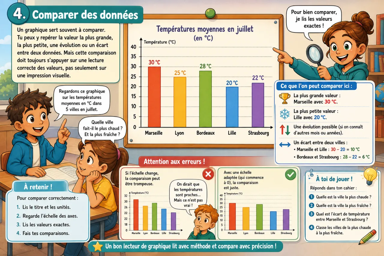 Lecture de graphiques — illustration