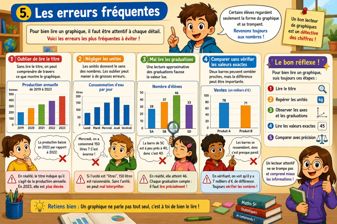 Lecture de graphiques — illustration