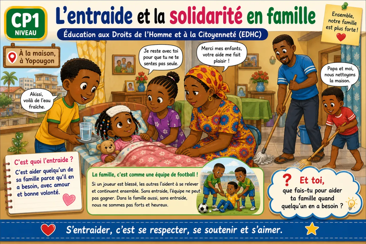 L'entraide et la solidarité en famille