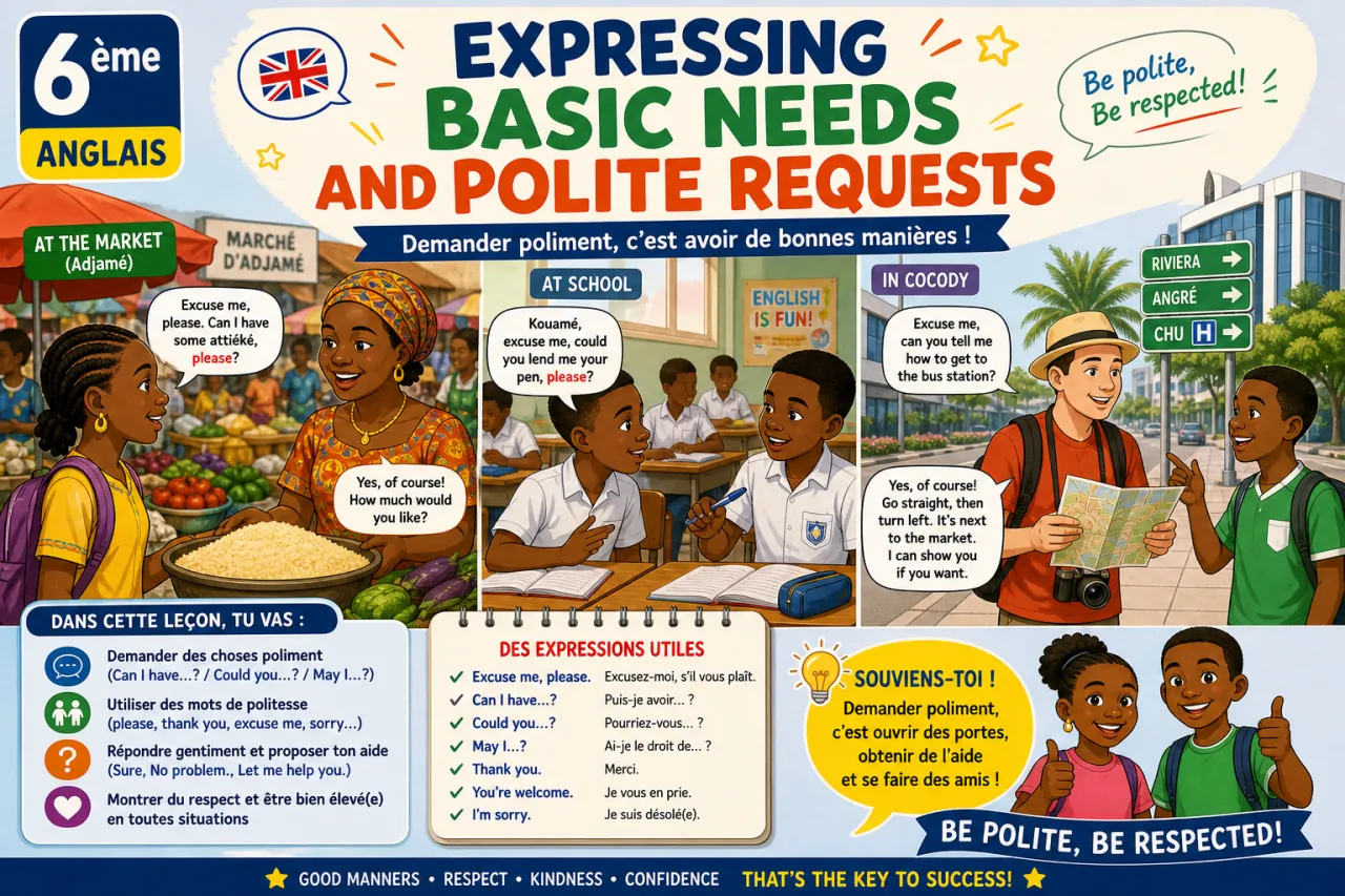 Expressing Basic Needs and Polite Requests