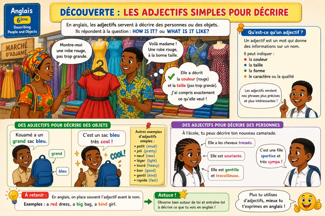 Describing People and Objects — illustration