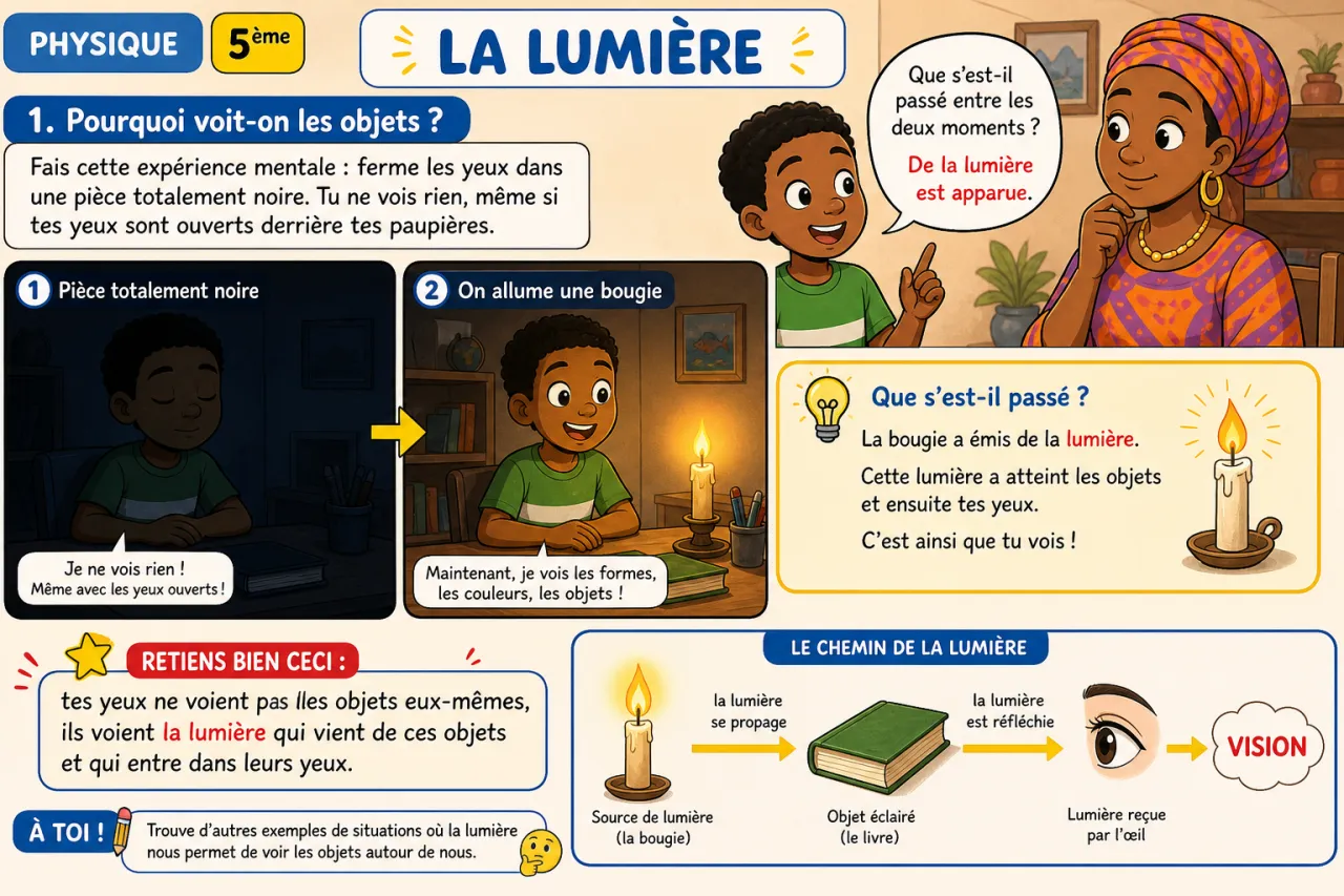 La lumière — illustration