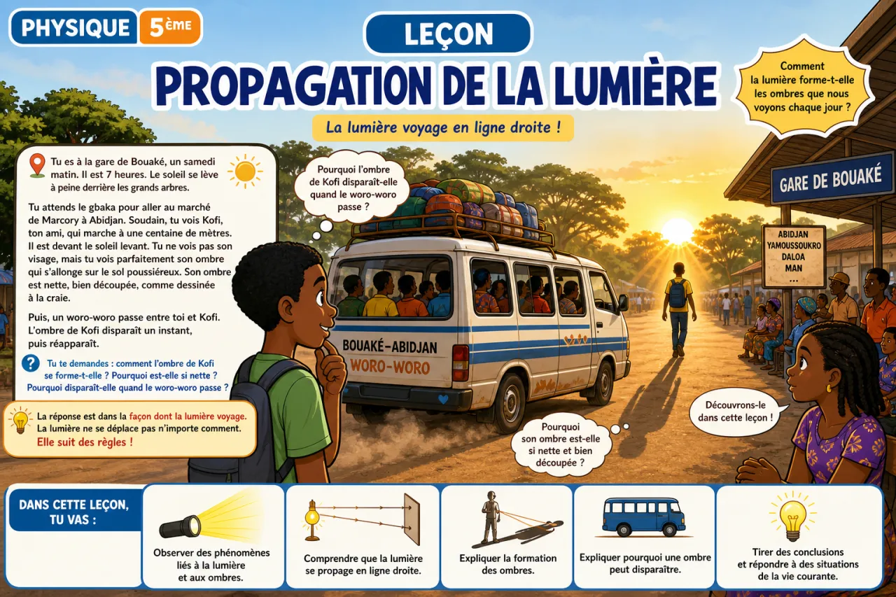 Propagation de la lumière