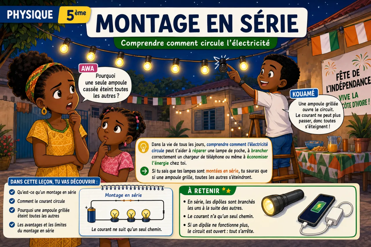 Montage en série