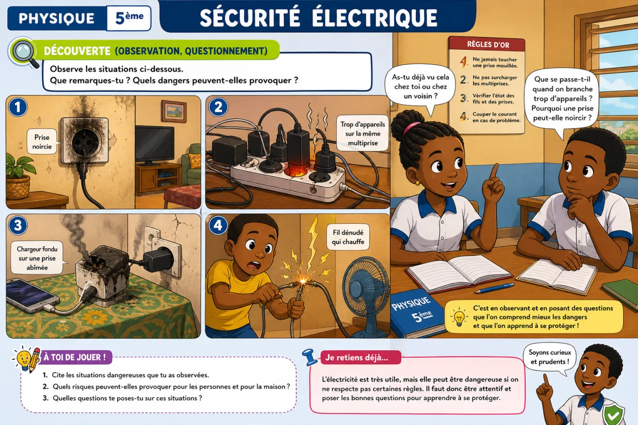 Sécurité électrique — illustration