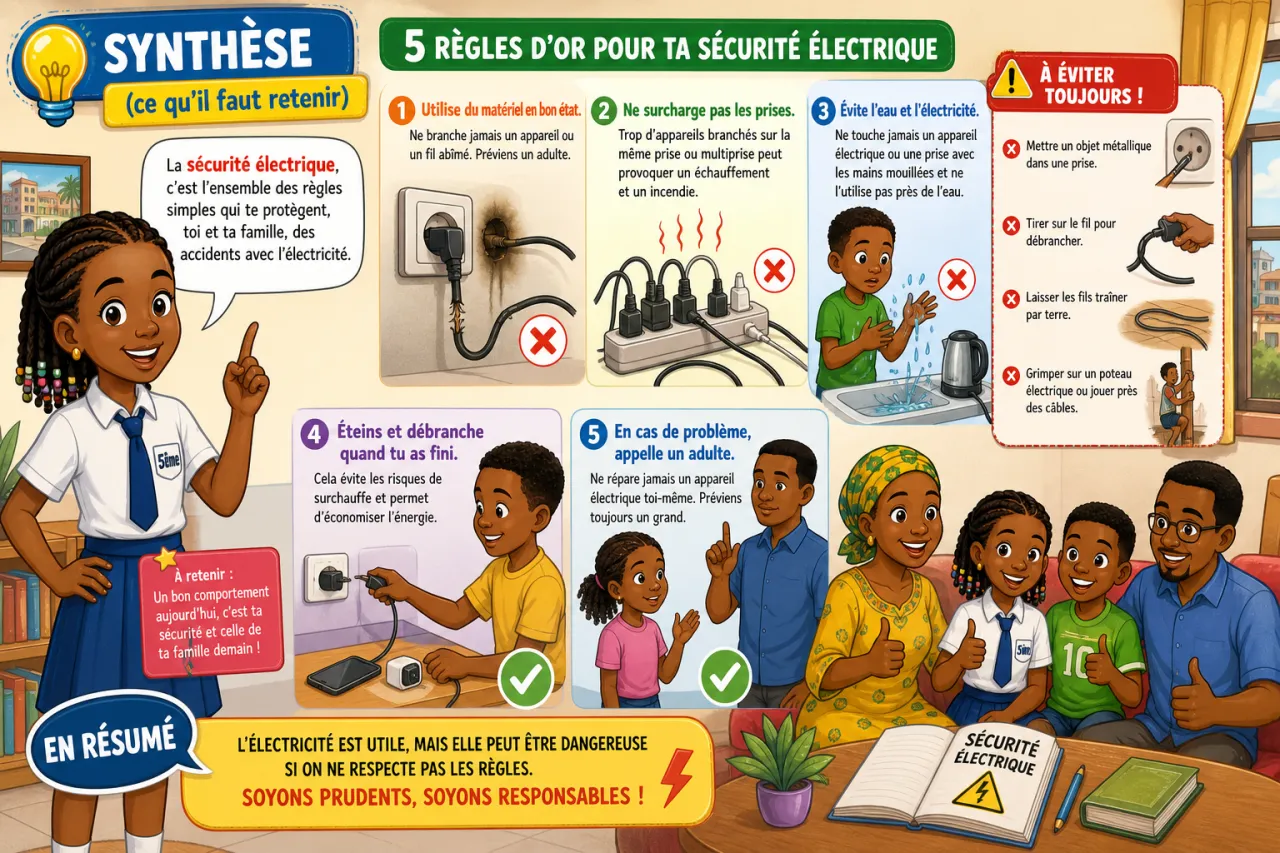 Sécurité électrique — illustration