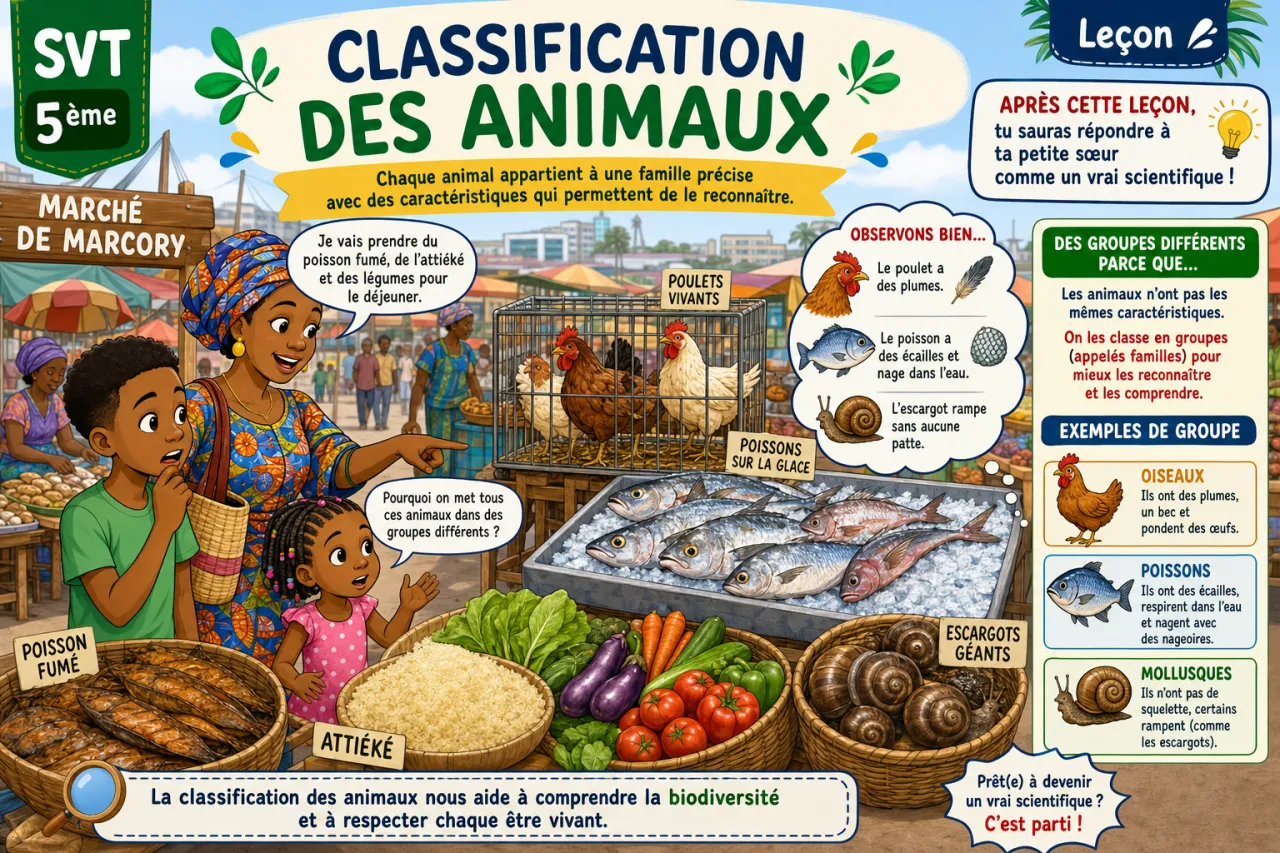 Classification des animaux