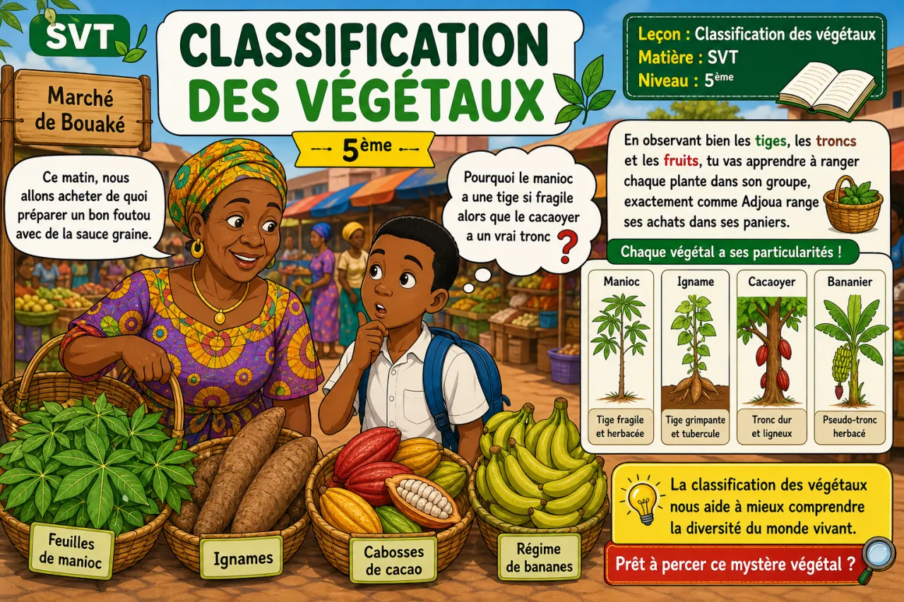 Classification des végétaux