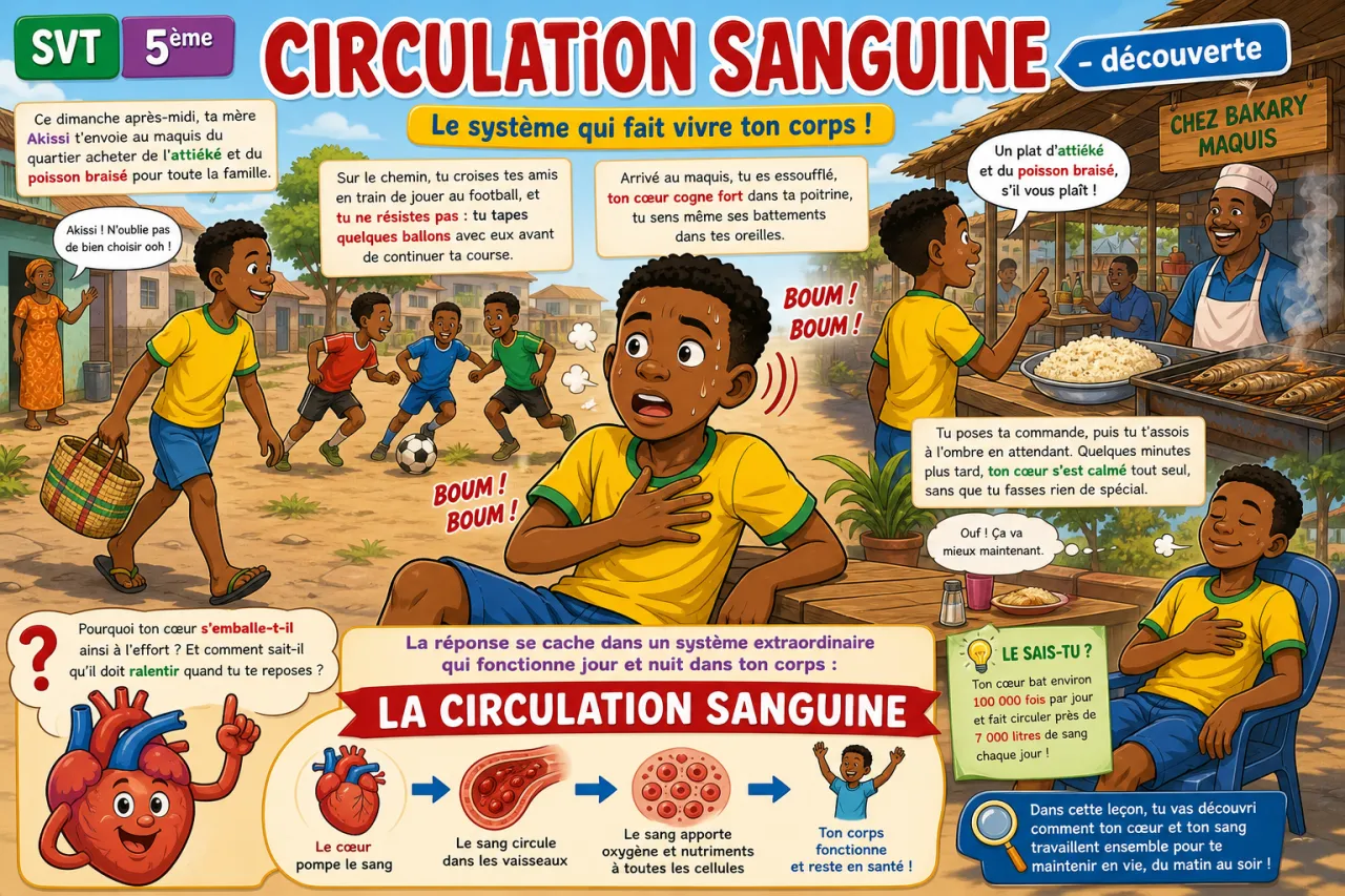 Circulation sanguine - découverte