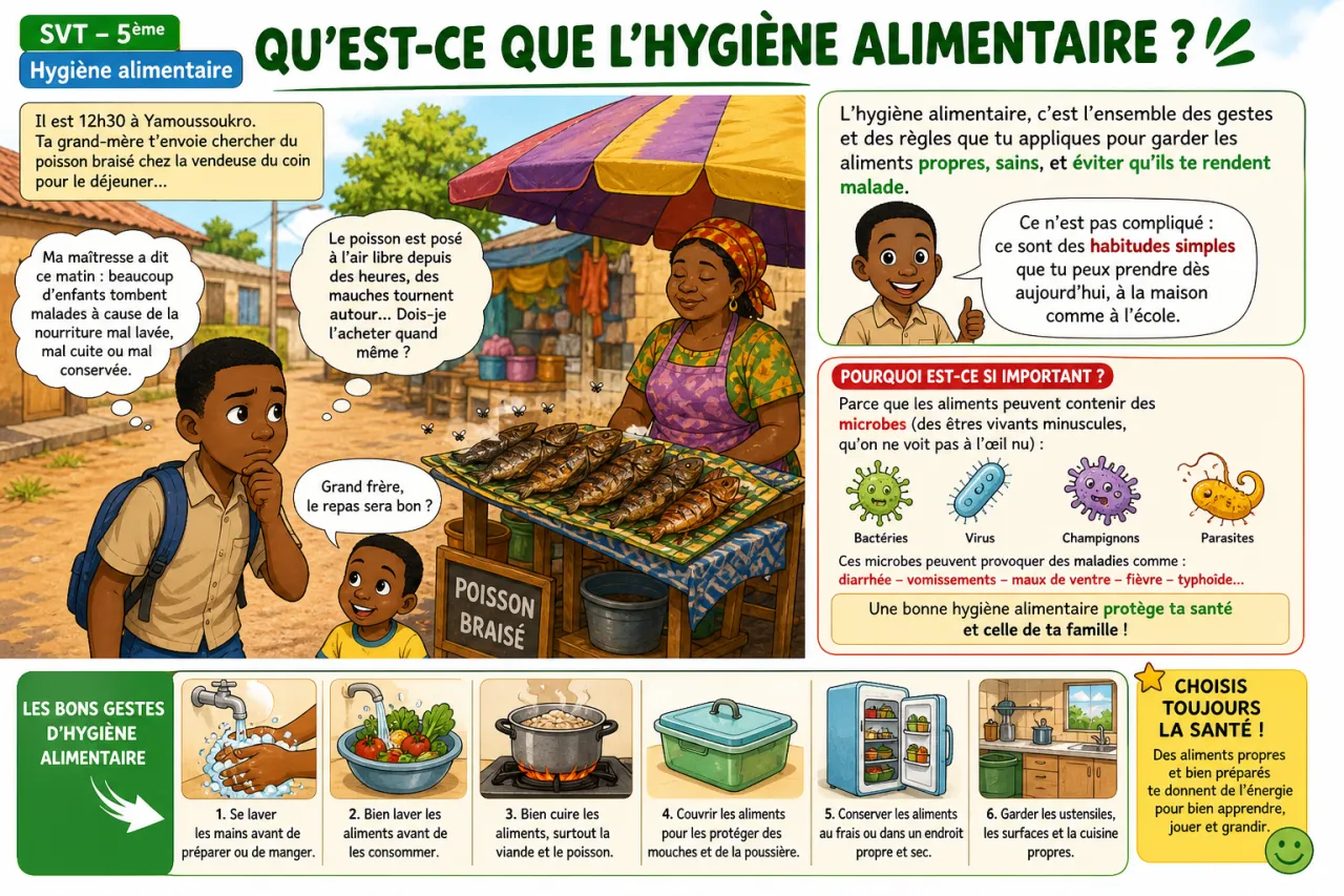 Hygiène alimentaire — illustration